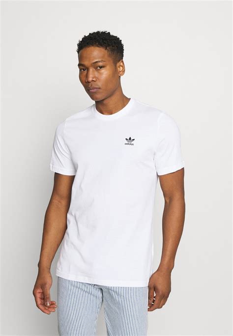 weiße shirt adidas zalando|Weiße adidas T.